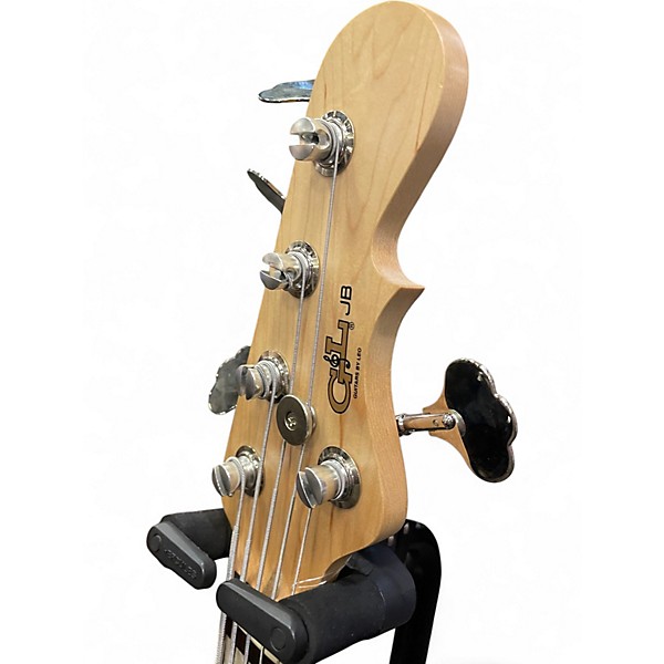 Used G&L JB5 Daphne Blue Electric Bass Guitar