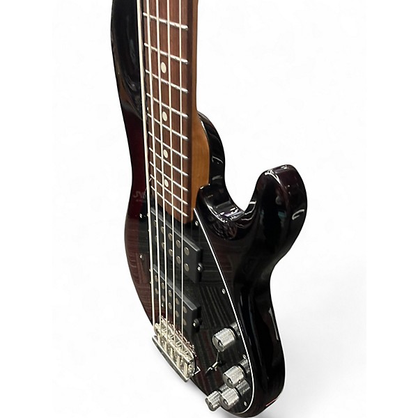 Used Ernie Ball Music Man GC45 Anniversary Stingray 5 String APPLE BURST Electric Bass Guitar