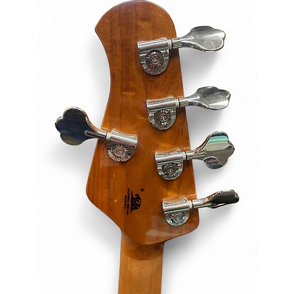 Used Ernie Ball Music Man GC45 Anniversary Stingray 5 String APPLE BURST Electric Bass Guitar