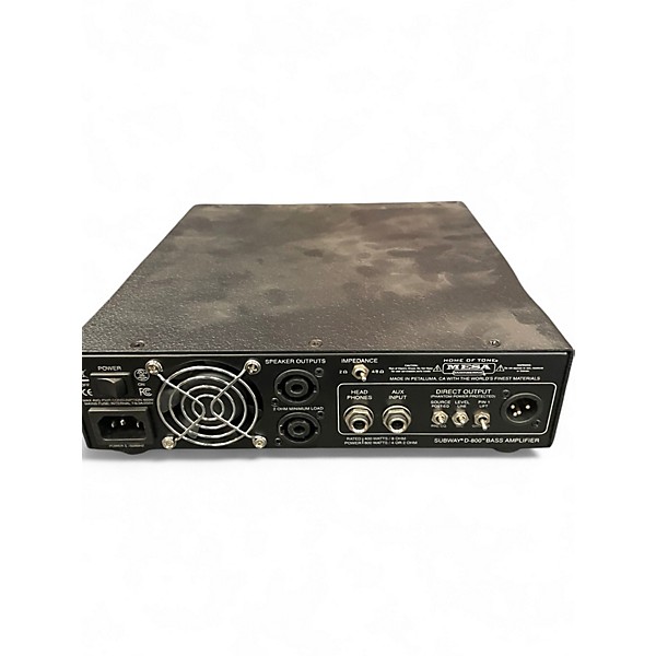 Used MESA/Boogie Subway D-800 Bass Amp Head