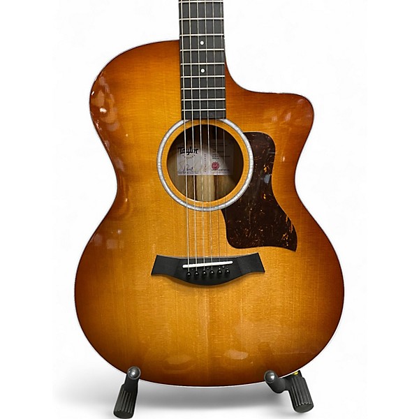 Used Taylor 214CE PLUS SPECIAL EDITION 2 Tone Sunburst Acoustic Electric Guitar