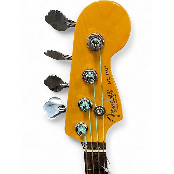 Used Fender Professional II Jazz Bass Fretless Olympic White Electric Bass Guitar