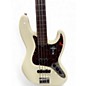 Used Fender Professional II Jazz Bass Fretless Olympic White Electric Bass Guitar