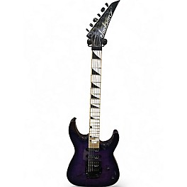 Used Jackson JS34Q Dinky Trans Purple Solid Body Electric Guitar