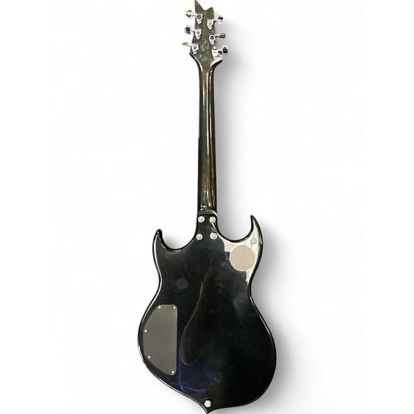 Used Silvertone PAUL STANLEY Black Solid Body Electric Guitar