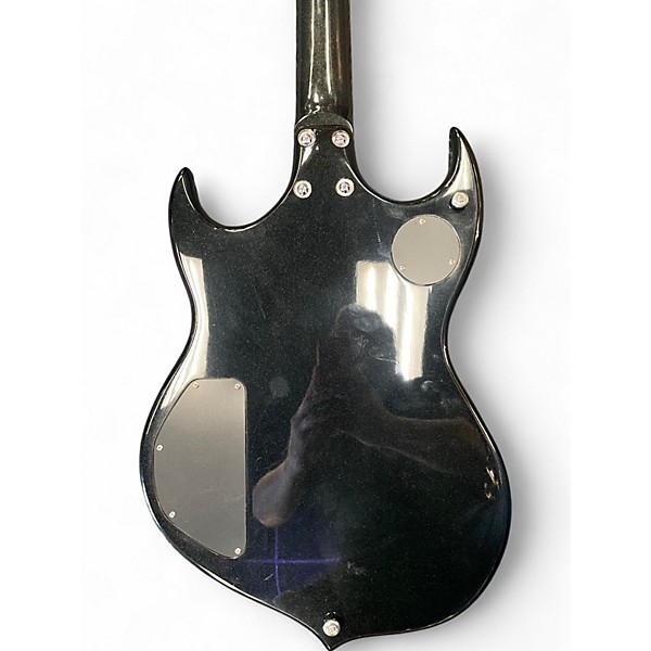 Used Silvertone PAUL STANLEY Black Solid Body Electric Guitar