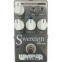 Used Wampler Sovereign Distortion Effect Pedal