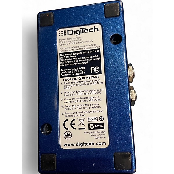Used DigiTech JamMan Express XT Looper Pedal
