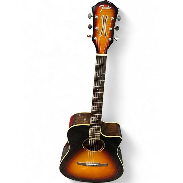 Used 2023 Fender T Bucket 300CE 3 Color Sunburst Acoustic
