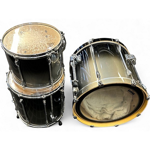 Used TAMA 3 Piece Superstar BLACK FADE Drum Kit