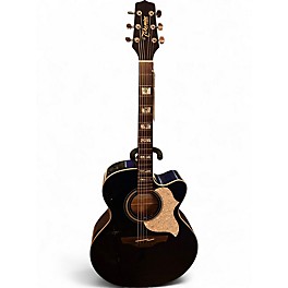 Used Takamine EG523SC Blue Acoustic Electric Guitar