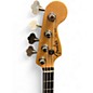 Used 2007 Fender American Deluxe Jazz Bass Blizzard Pearl Electric Bass Guitar