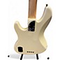 Used 2007 Fender American Deluxe Jazz Bass Blizzard Pearl Electric Bass Guitar