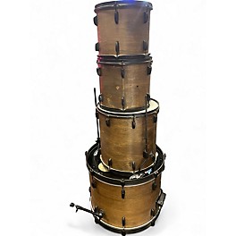 Used Pearl 4 Piece EXPORT Walnut Drum Kit