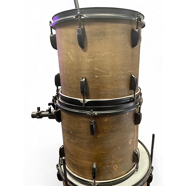 Used Pearl 4 Piece EXPORT Walnut Drum Kit