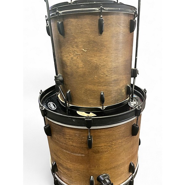 Used Pearl 4 Piece EXPORT Walnut Drum Kit