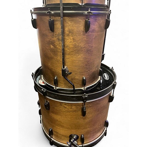 Used Pearl 4 Piece EXPORT Walnut Drum Kit