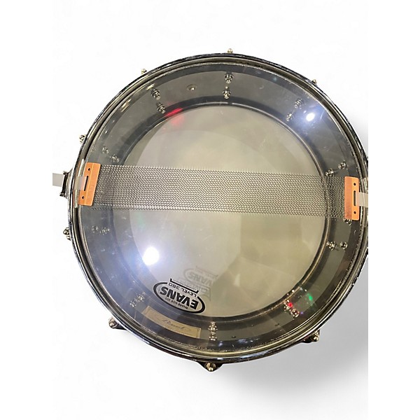 Used Pearl 14X6 Chad Smith Snare Black Chrome Drum