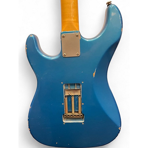 Used G&L Legacy Turquoise Solid Body Electric Guitar