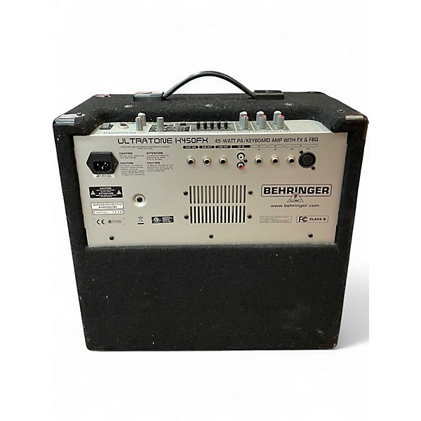BEHRINGER K450FX ULTRATONE キーボードアンプ Behringer | Product | K450FX