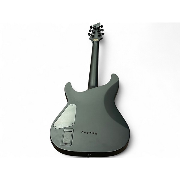 Used Schecter Guitar Research C1 Platinum Black Solid Body Electric Guitar