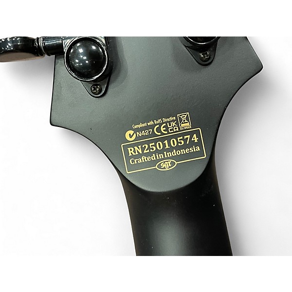 Used Schecter Guitar Research C1 Platinum Black Solid Body Electric Guitar