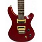 Used PRS SE Custom 24 Trans Red Solid Body Electric Guitar
