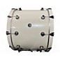 Used DW 24in Performance Series Bass Drum White Drum