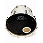 Used DW 24in Performance Series Bass Drum White Drum
