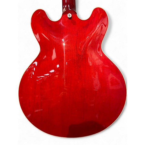 Used 2022 Gibson ES335 Cherry Hollow Body Electric Guitar