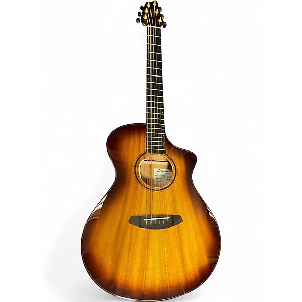 Used Breedlove Oregon Concert Tigers Eye CE LTD Tigers Eye Acoustic Electric Guitar