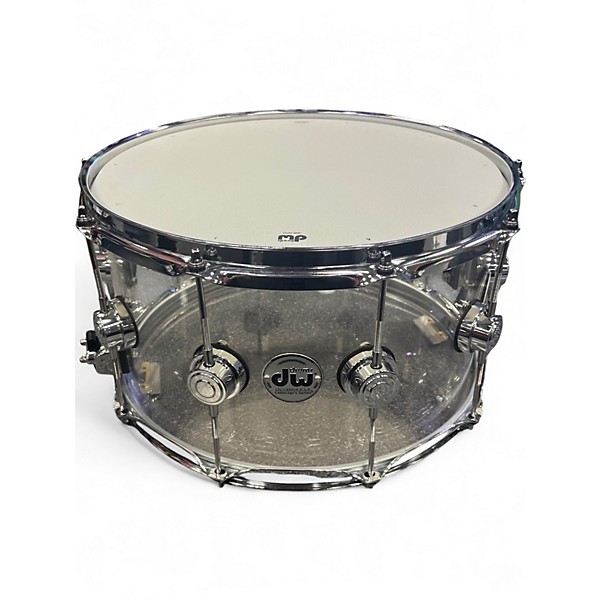 Used DW 14in ANNIVERSARY ACRYLIC Clear Drum