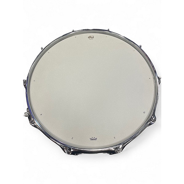 Used DW 14in ANNIVERSARY ACRYLIC Clear Drum