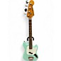 Used Squier Vintage Modified Mustang Bass Seafoam Green Electric Bass Guitar thumbnail