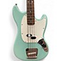Used Squier Vintage Modified Mustang Bass Seafoam Green Electric Bass Guitar