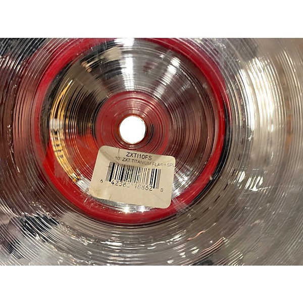 Used Zildjian 10in ZXT Titanium Flash Splash Cymbal