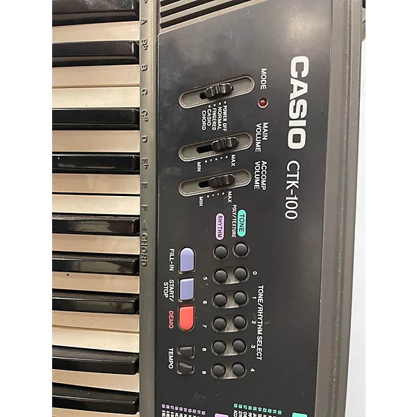 Used Casio CTK100 Portable Keyboard