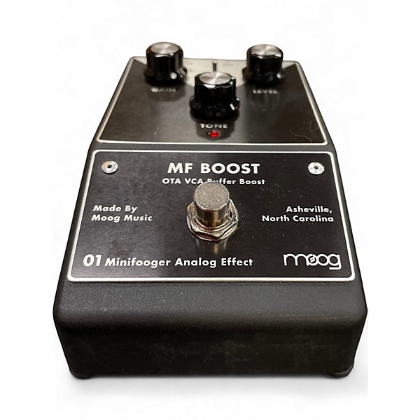 Used Moog Minifooger MF Boost Effect Pedal