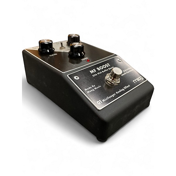 Used Moog Minifooger MF Boost Effect Pedal