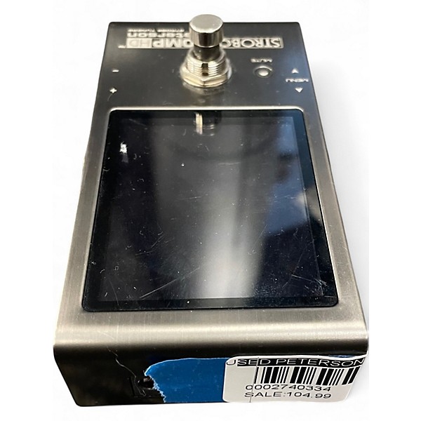 Used Peterson StroboStomp HD Tuner Pedal
