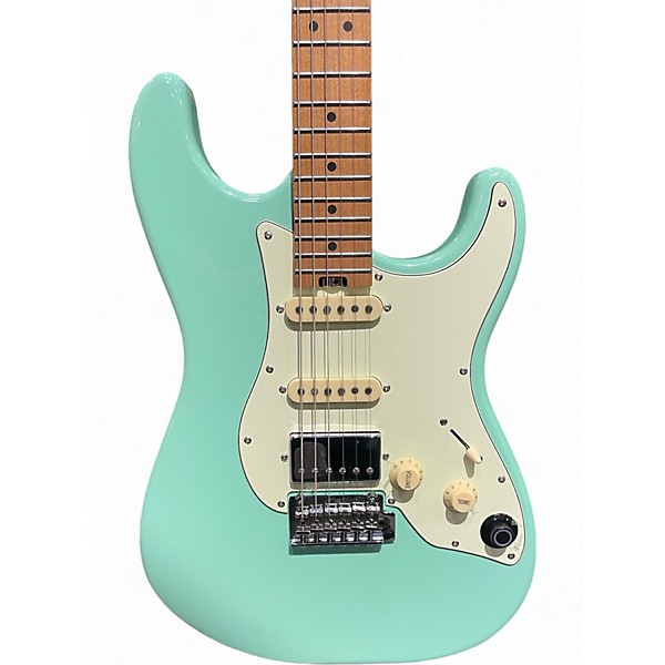 Used Mooer GTRS S801 Sea Foam Green Electric Guitar Pack Sea