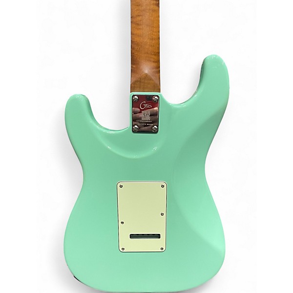 Used Mooer GTRS S801 Sea Foam Green Electric Guitar Pack