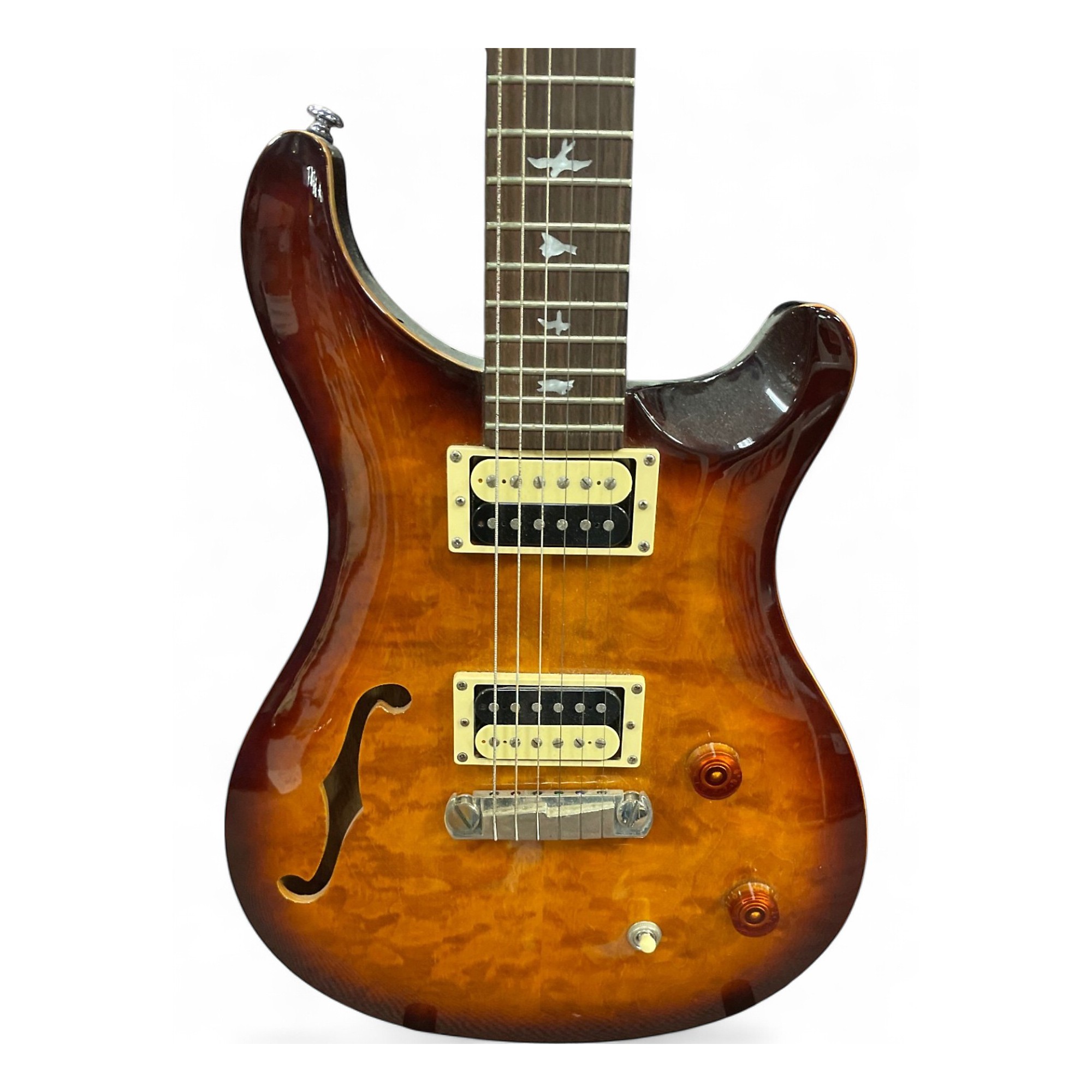 PRS SE Custom SEMI-HOLLOW 2017年製 PRS SE Hollowbody LTD - Silver Sparkle | Sweetwater