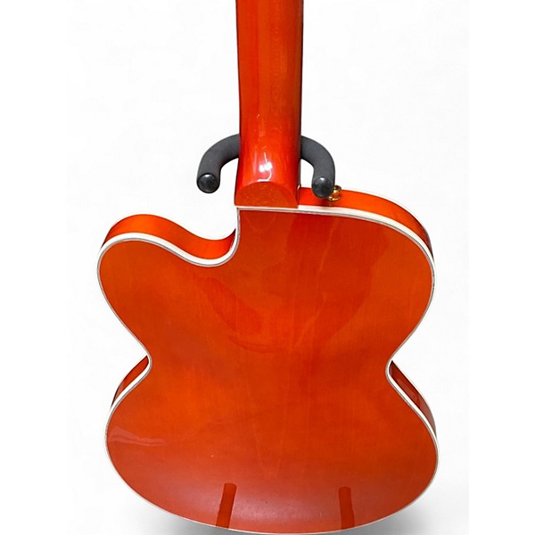 Used Gibson Chet Atkins Fusion Country Gentlman Sunrise Orange Hollow Body Electric Guitar