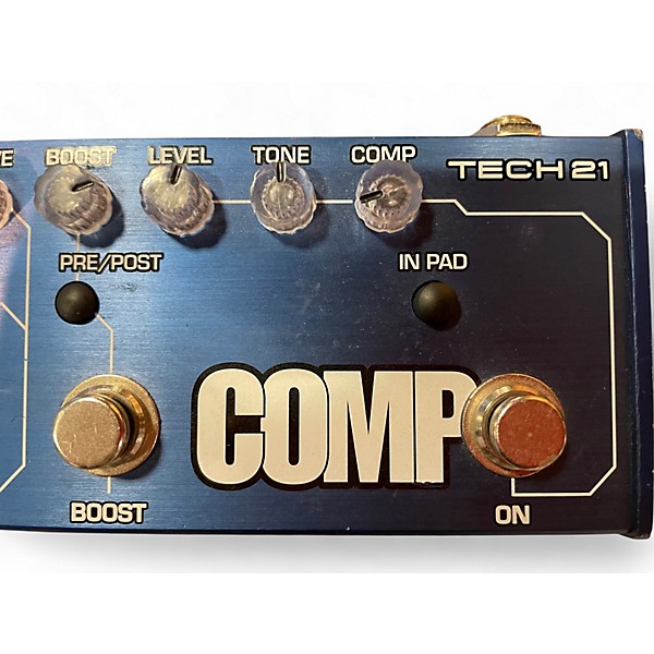 Used Tech 21 BASS FLY RIG Effect Pedal Package