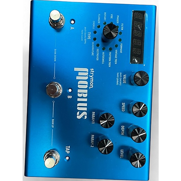 Used Strymon Mobius Multidimensional Modulation Effect Pedal