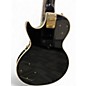 Used Ibanez Custom Black Solid Body Electric Guitar