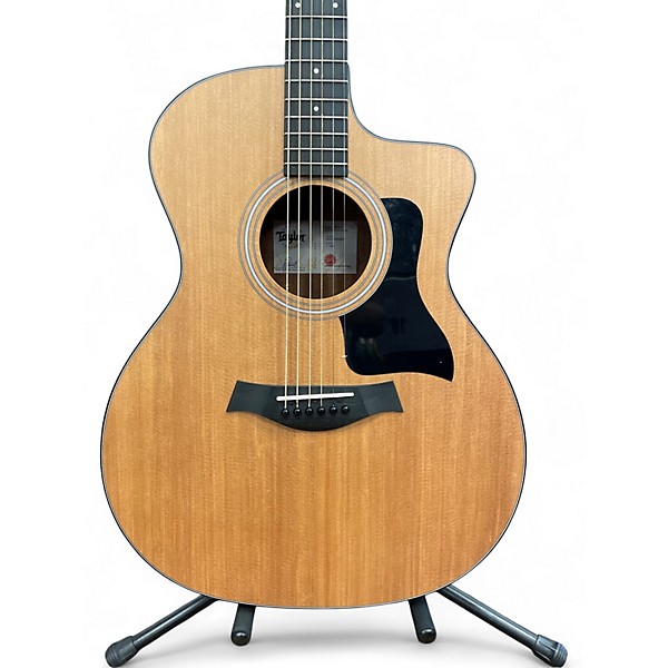 Used Taylor 114CE Natural Acoustic Electric Guitar
