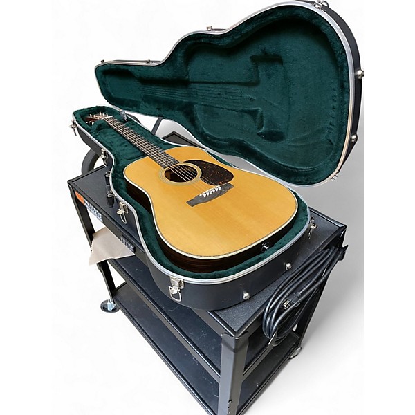 Used Martin HD28E Natural Acoustic Electric Guitar