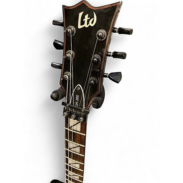 Used ESP LTD GH200 Black Solid Body Electric Guitar